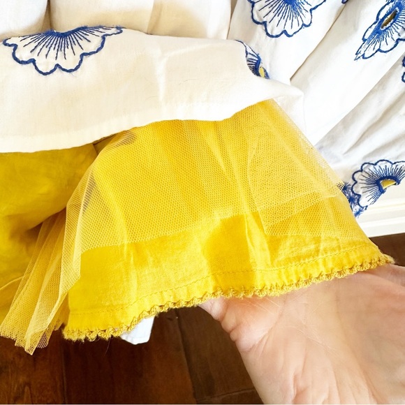 Anthropologie Womens Moulinette Sœurs Forget Me Not Spaghetti Strap Midi Dress 2 - Picture 9 of 10